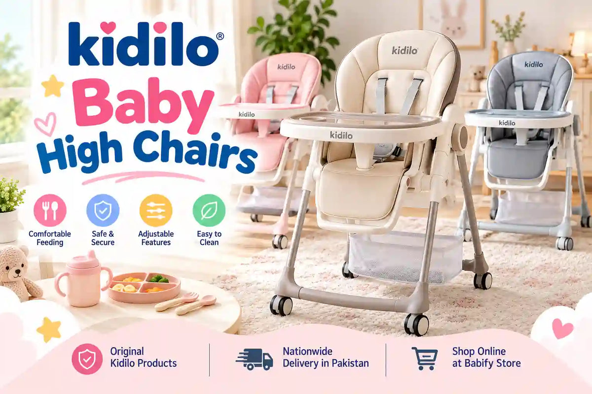 Kidilo Baby High Chairs Online in Pakistan at Babify Store