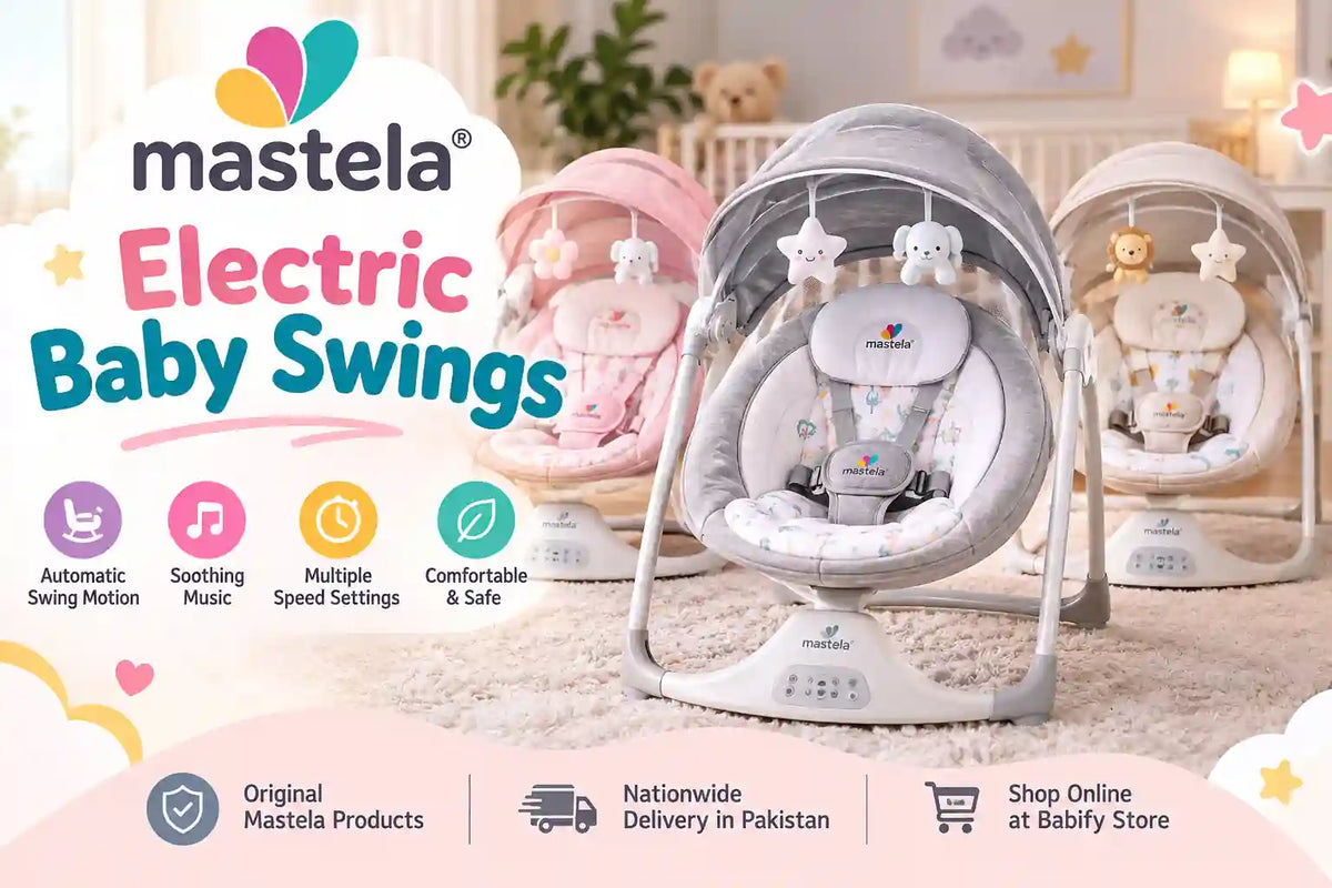 Mastela Electric Baby Swings Online in Pakistan at Babify Store