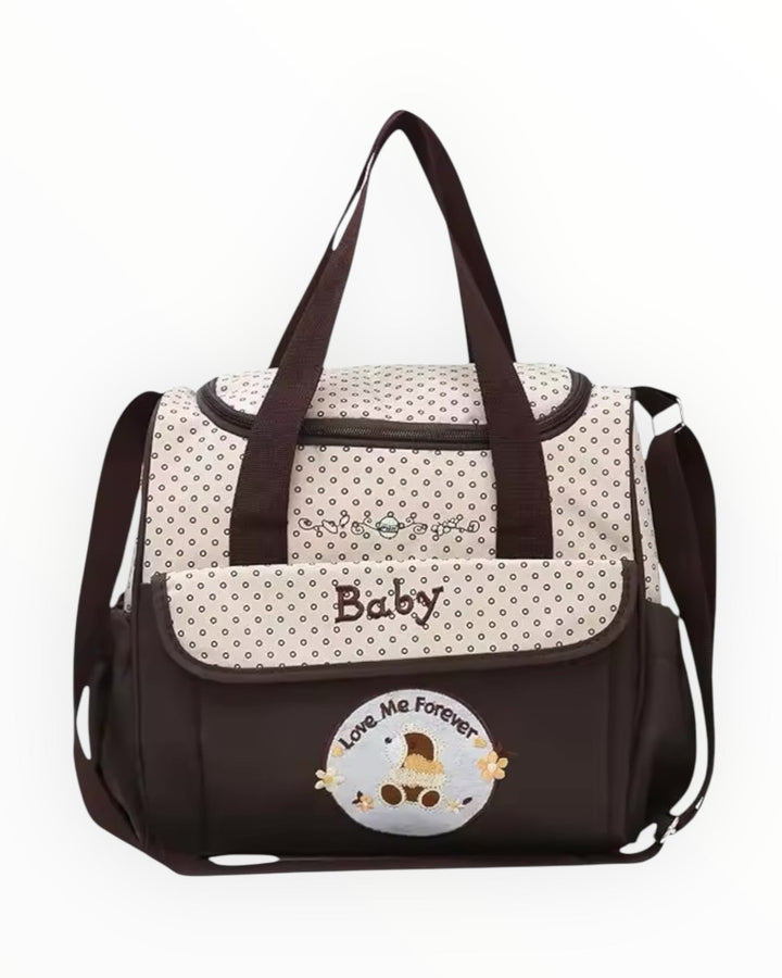 Waterproof Multi-Pocket Diaper Bag – Spacious, Durable, and Stylish