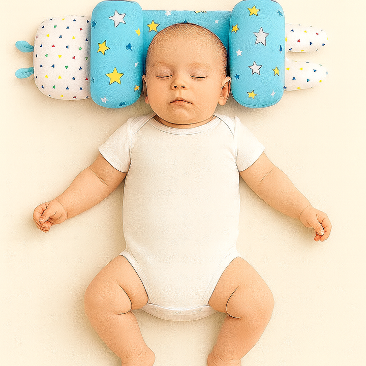 Adjustable Baby Head Shaping Pillow for Newborns – Prevent Flat Head Syndrome