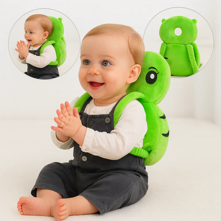 Baby Head Protection Pillow with safety belt – Dragon, Dino, Tiger