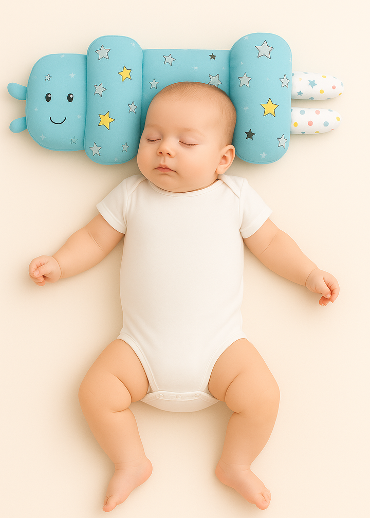Adjustable Baby Head Shaping Pillow for Newborns – Prevent Flat Head Syndrome