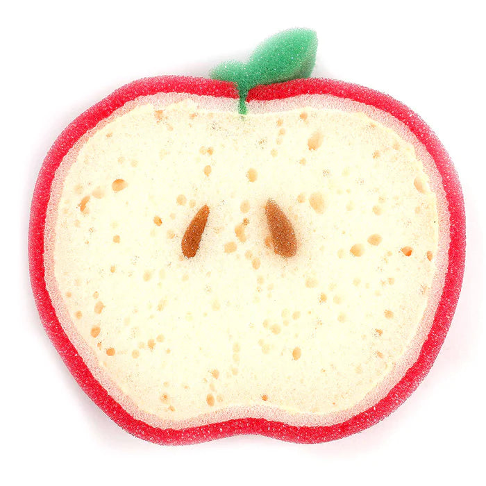 Baby Bath Sponge - Apple