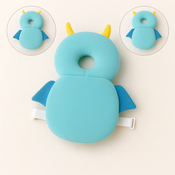 Baby Head Protection Pillow with safety belt – Dragon, Dino, Tiger