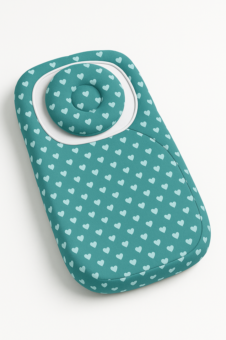 Baby Carry Nest with Strap Closure & Pillow – Soft Heart Design Newborn Sleeping Nest in Pakistan