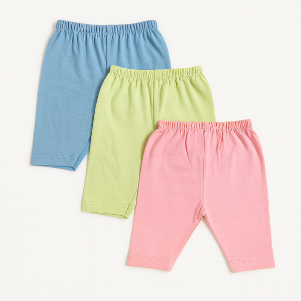 Pack of 3 Baby Pajama Set – Interlock Fabric for Winter & Summer