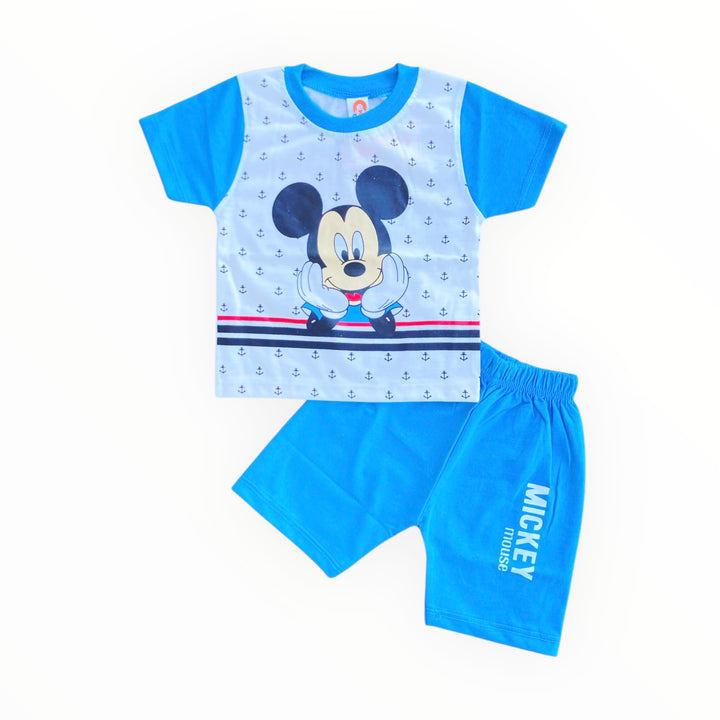  Soft cotton baby t-shirt and pajama set for 0-3 months and 6-12 months, perfect for everyday comfort.