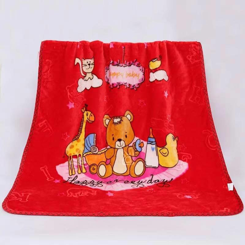 BABY CHARACTER WARM BLANKET (0-5 YEARS) DOUBLE LAYER