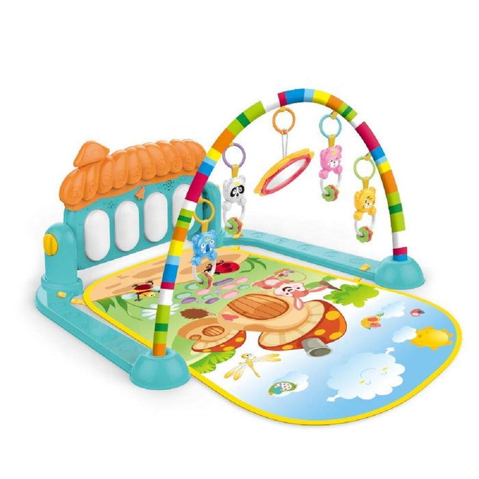 Baby Play Gym Piano 3 In 1 Fitness Rack Mat