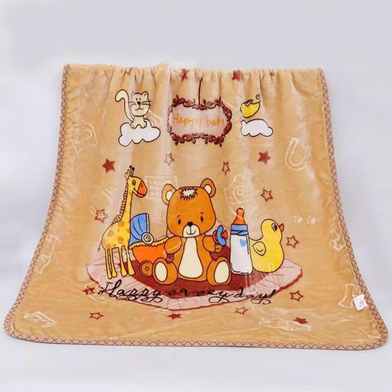 BABY CHARACTER WARM BLANKET (0-5 YEARS) DOUBLE LAYER