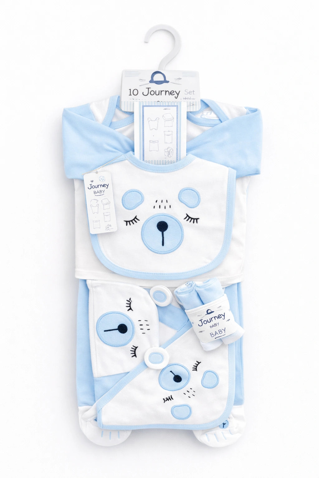 10 piece baby starter set 0-3 months bear design Pakistan