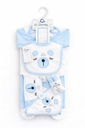 10 piece baby starter set 0-3 months bear design Pakistan