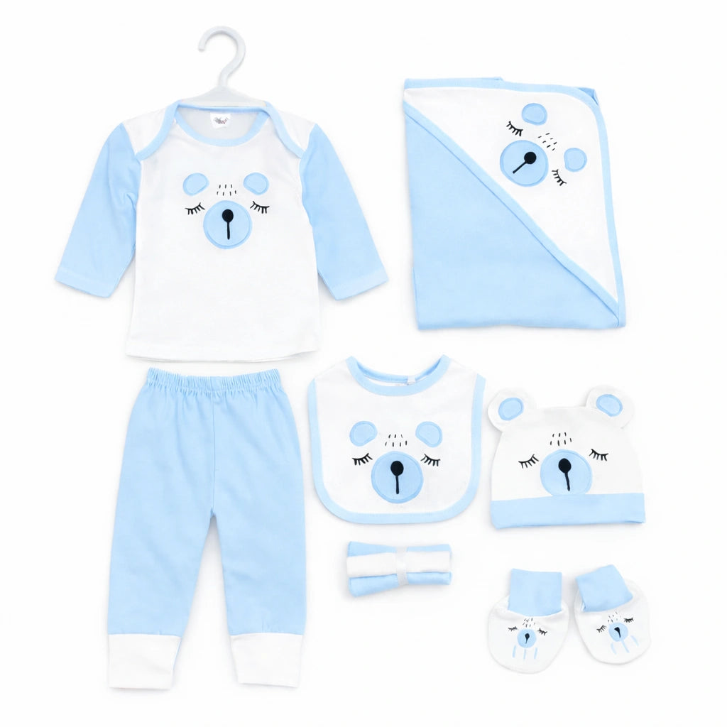10 piece baby starter set 0-3 months bear design Pakistan