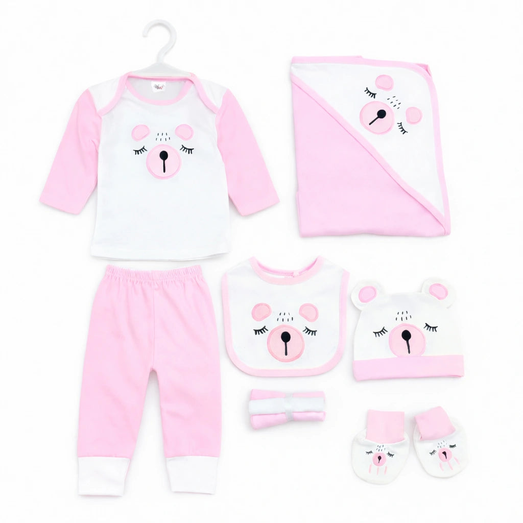 10 piece baby starter set 0-3 months bear design Pakistan