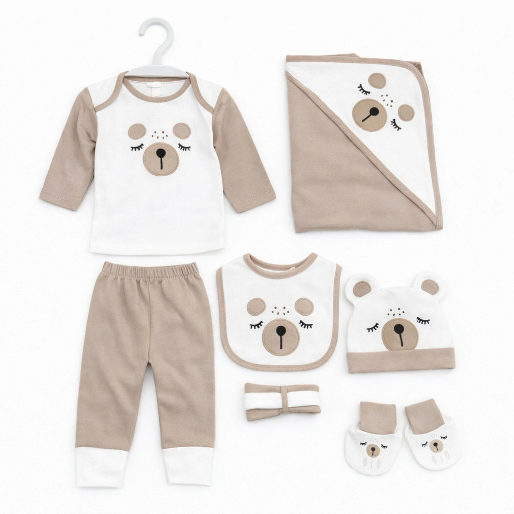 10 piece baby starter set 0-3 months bear design Pakistan