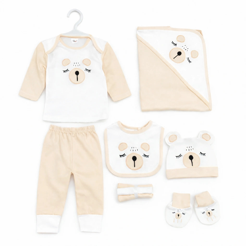 10 piece baby starter set 0-3 months bear design Pakistan