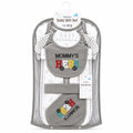 11 Pcs Newborn Baby Starter Set Grey Mommy’s Hero Design in Gift Packaging