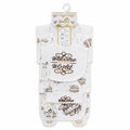 Brown Welcome to the World 12-piece baby starter set with matching newborn essentials