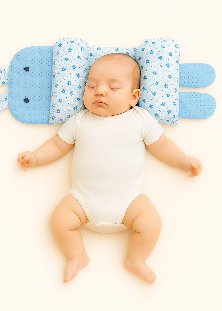 Adjustable Baby Head Shaping Pillow for Newborns – Prevent Flat Head Syndrome