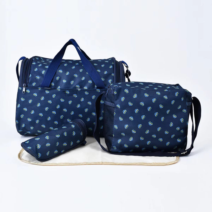 Baby Travel Organizer 4 Pcs Bag Set – Dark Blue | Babify Store
