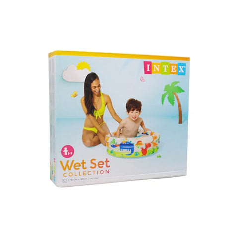 Intex Dinosaur 3 Ring Baby Pool 24 in x 8.5 in (57106)