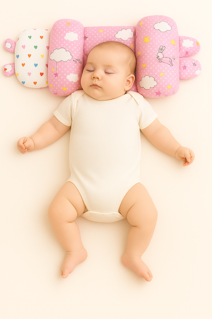 Adjustable Baby Head Shaping Pillow for Newborns – Prevent Flat Head Syndrome