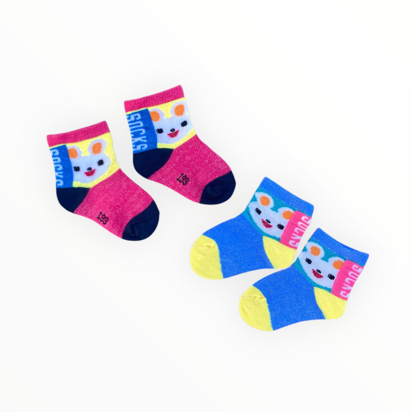 Pack Of 2 Socks 0-2 Years