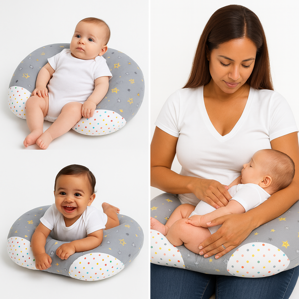 Baby Nursing Pillow – Ergonomic Support Cushion for Breastfeeding & Bottle Feeding – Buy Online in Pakistan at BabifyStore.pk