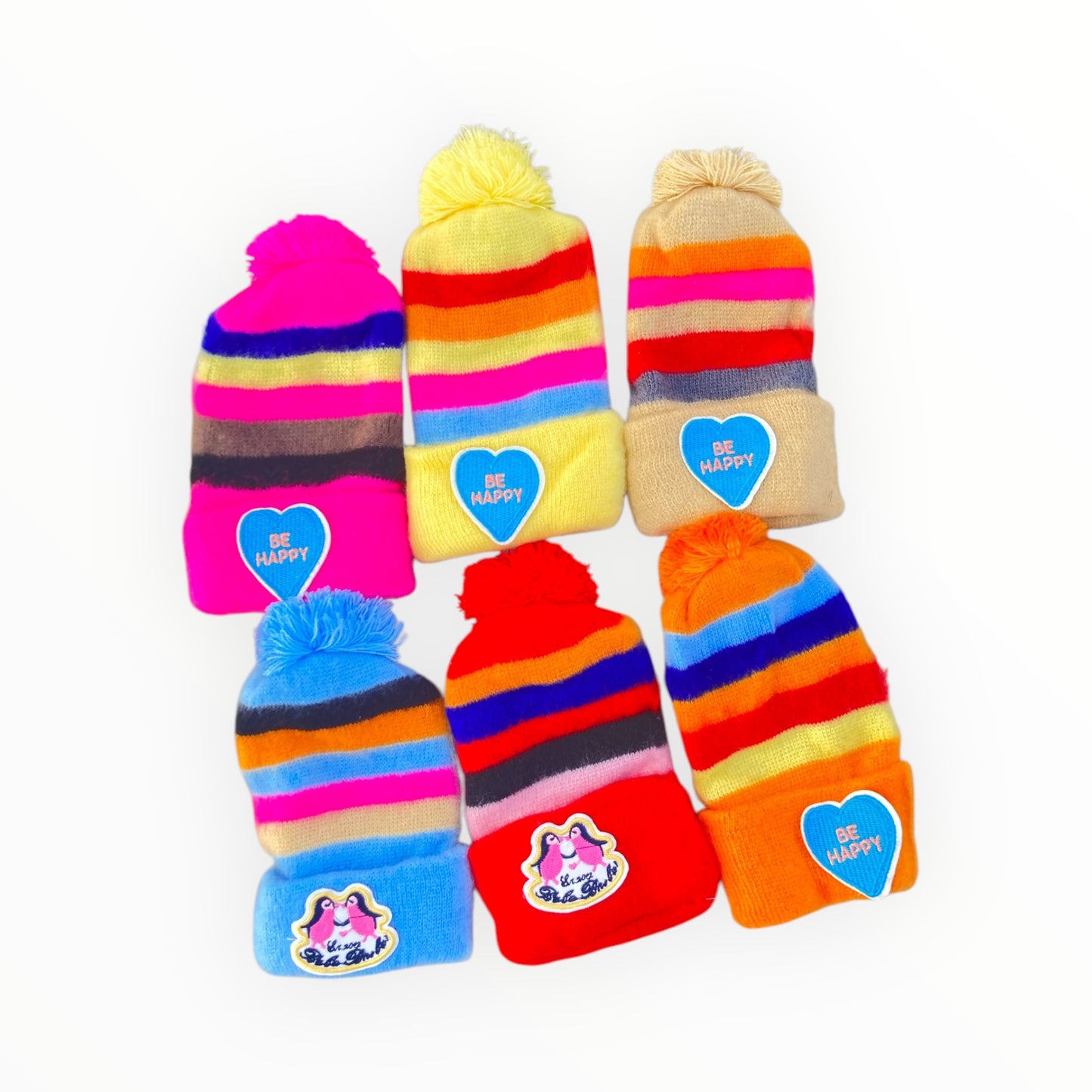 Multicolor Baby Winter Cap