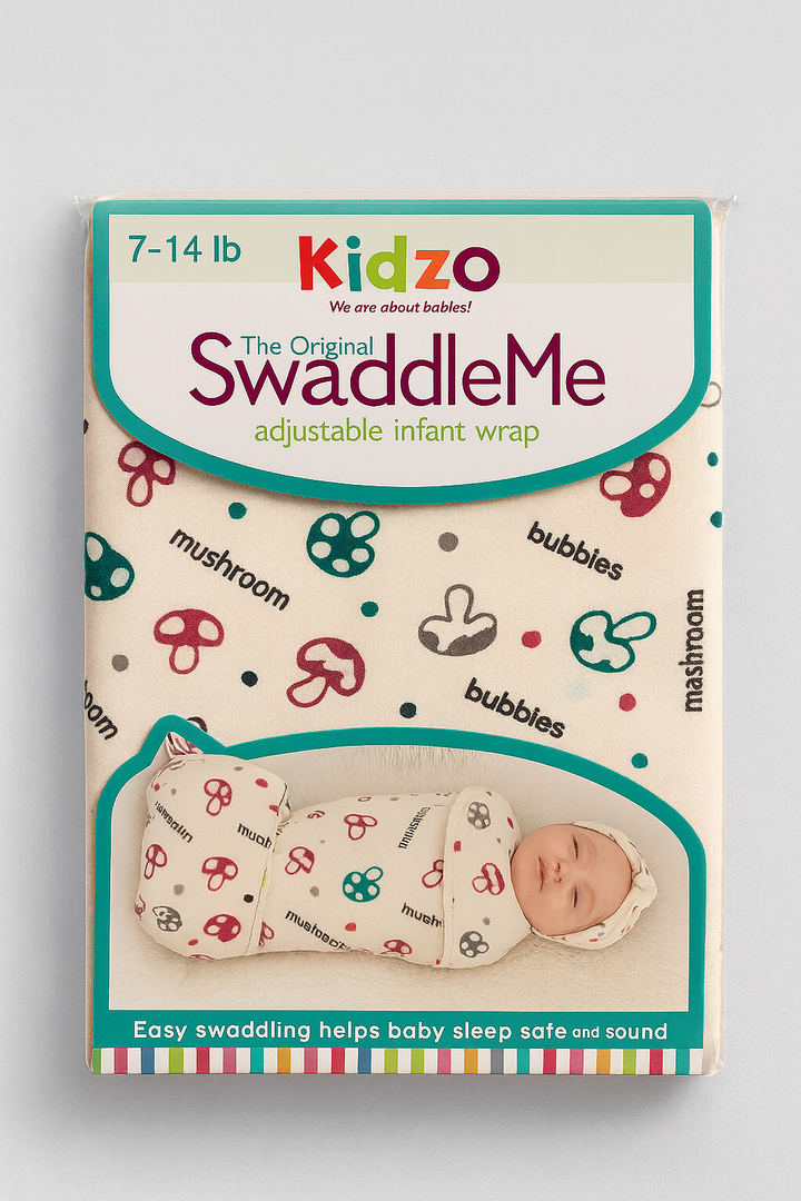 Interlock baby swaddle wrap for newborns 0–6 months, 7–14 lbs