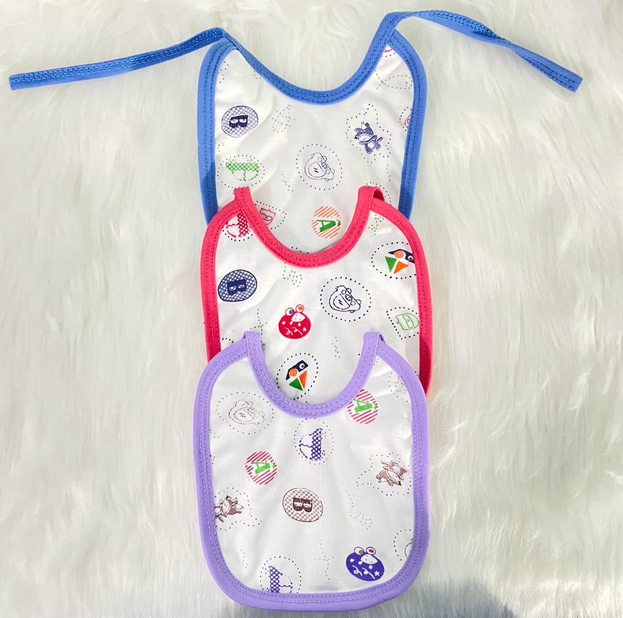 Pack Of 3 Baby Bibs