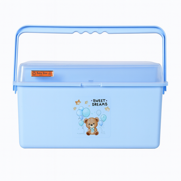 Lightweight Baby Accessories Storage Box – Durable & Spacious