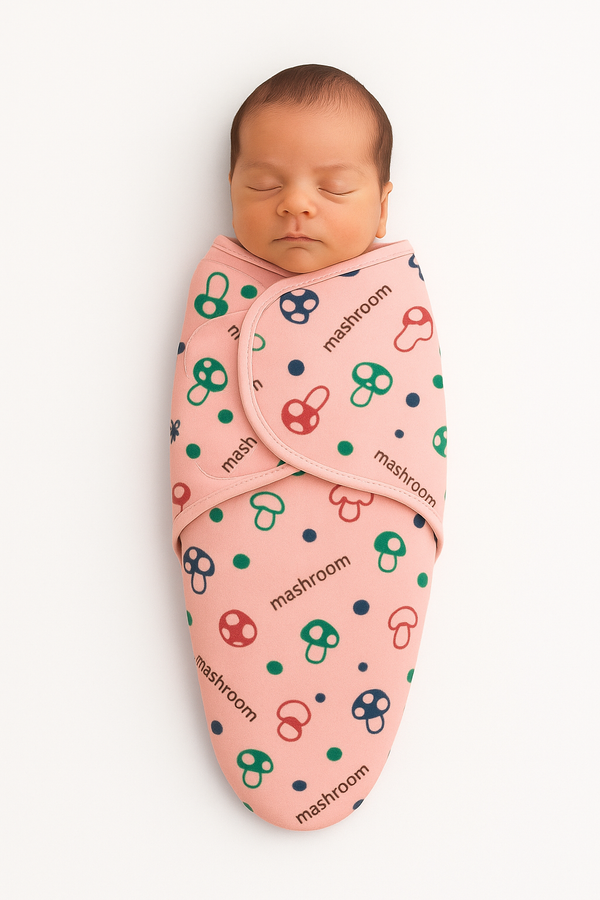 Interlock baby swaddle wrap for newborns 0–6 months, 7–14 lbs