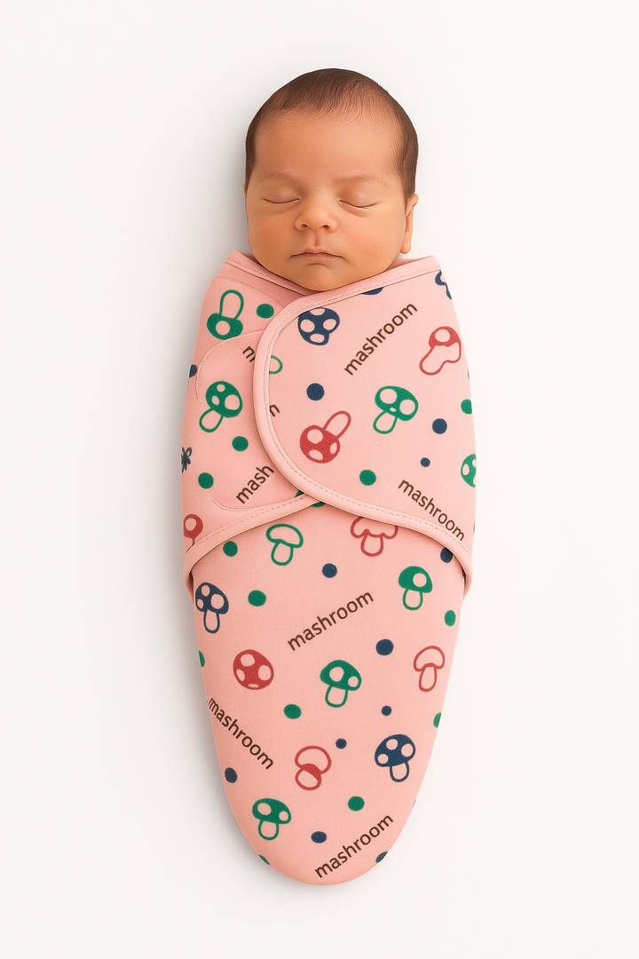 Interlock baby swaddle wrap for newborns 0–6 months, 7–14 lbs