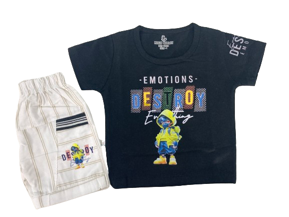 Kids Summer Shorts + T-Shirt