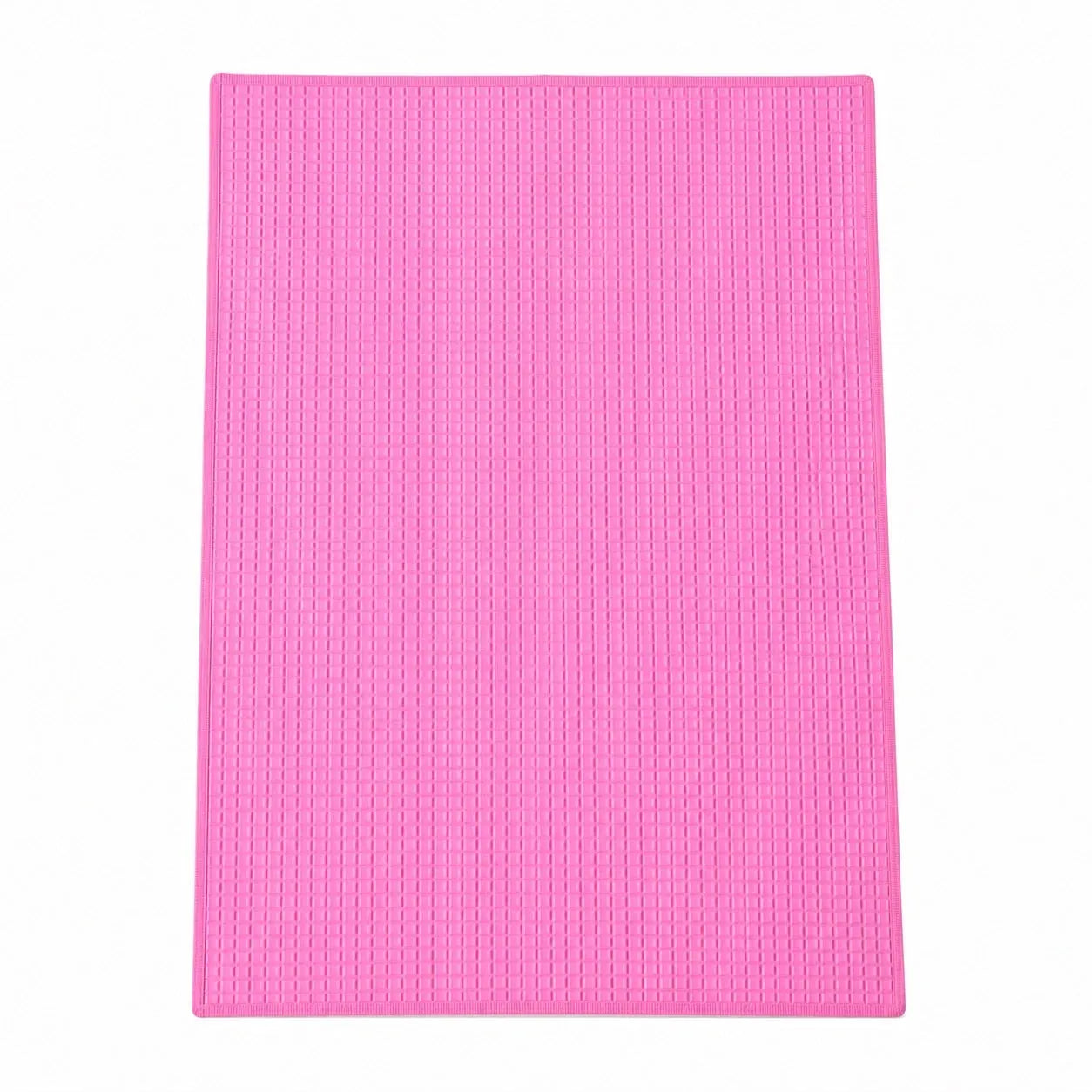 Pink Air-Filled Waterproof Baby Changing Mat 60x90cm Back Side