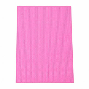Pink Air-Filled Waterproof Baby Changing Mat 60x90cm Back Side