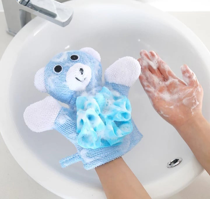 Baby Bathing Gloves