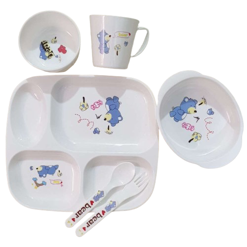 6 Piece Baby Crockery Set