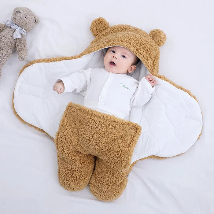 Winter Newborn Baby Swaddle Blanket