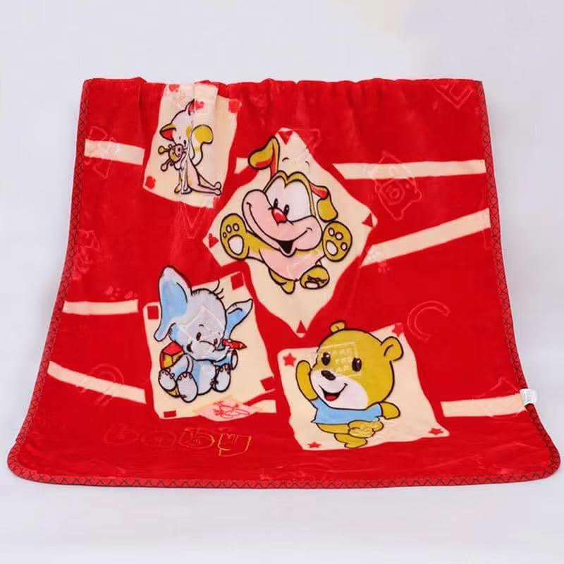 BABY CHARACTER WARM BLANKET (0-5 YEARS) DOUBLE LAYER