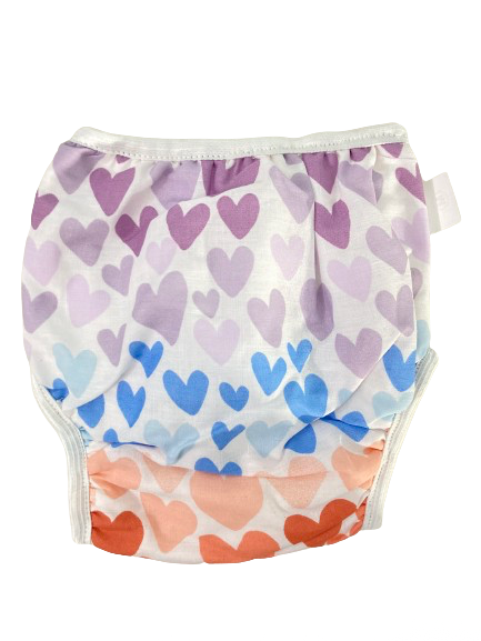 Baby Diaper Printed Panties with towel and plastic layers for toddler & Infant washable