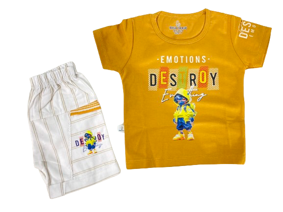 Kids Summer Shorts + T-Shirt