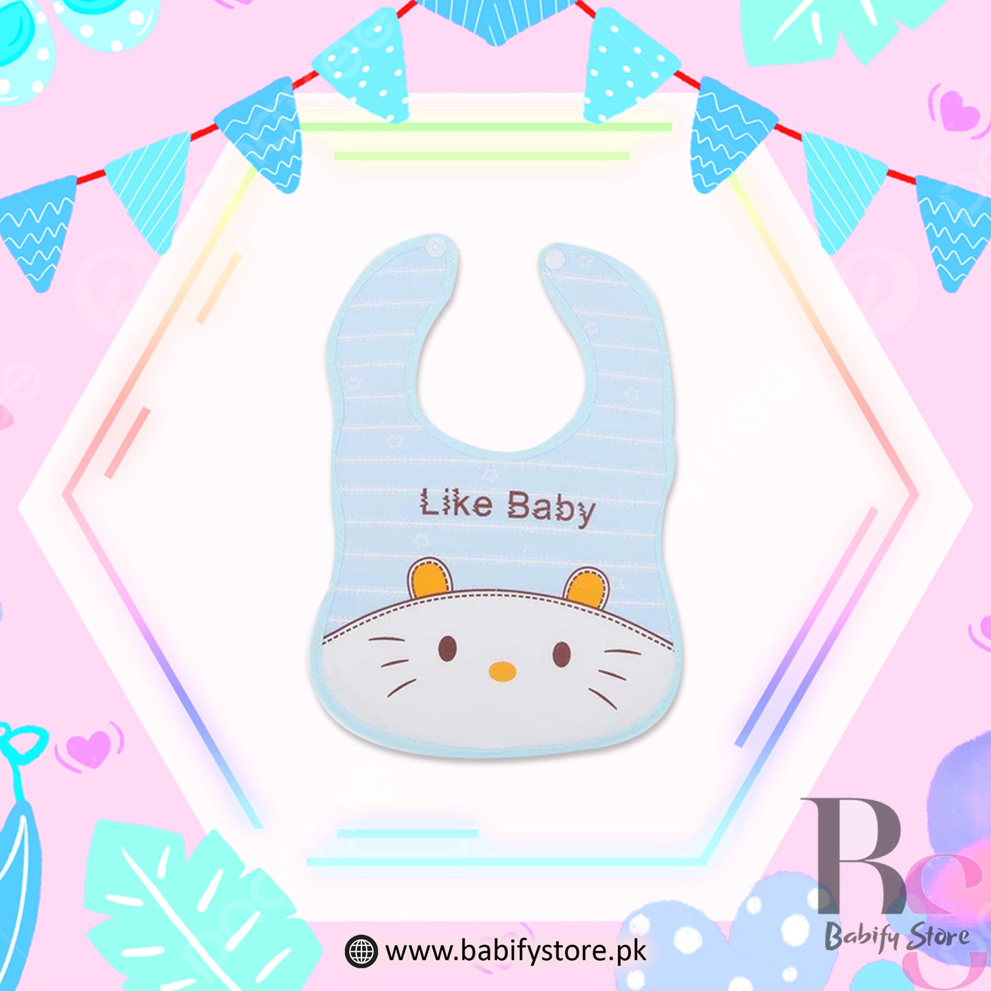 Baby Button Bib