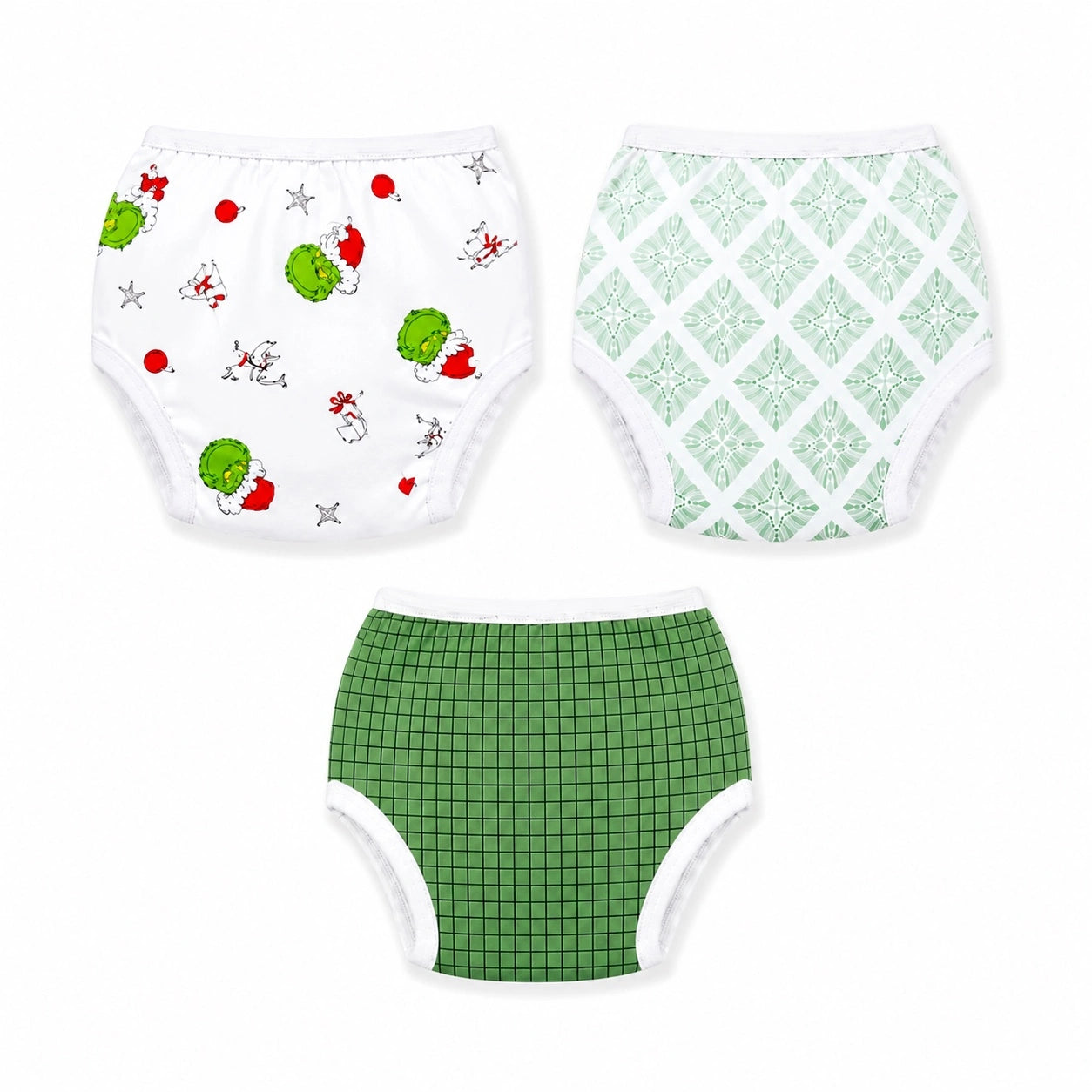 Pack of 3 Washable Baby Diaper Panties