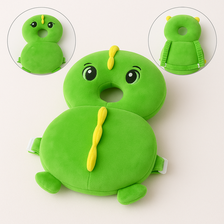 Baby Head Protection Pillow with safety belt – Dragon, Dino, Tiger