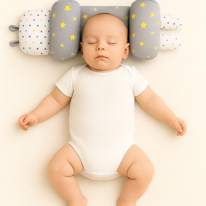 Adjustable Baby Head Shaping Pillow for Newborns – Prevent Flat Head Syndrome