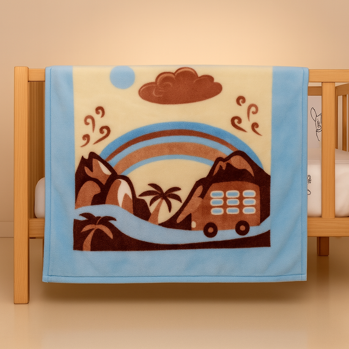 Royal Double Decker 2-PLY Baby Blanket Junior Plus extra warm 90×110 cm