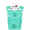 5 Pcs Welcome to the World newborn baby starter set in mint green soft interlock