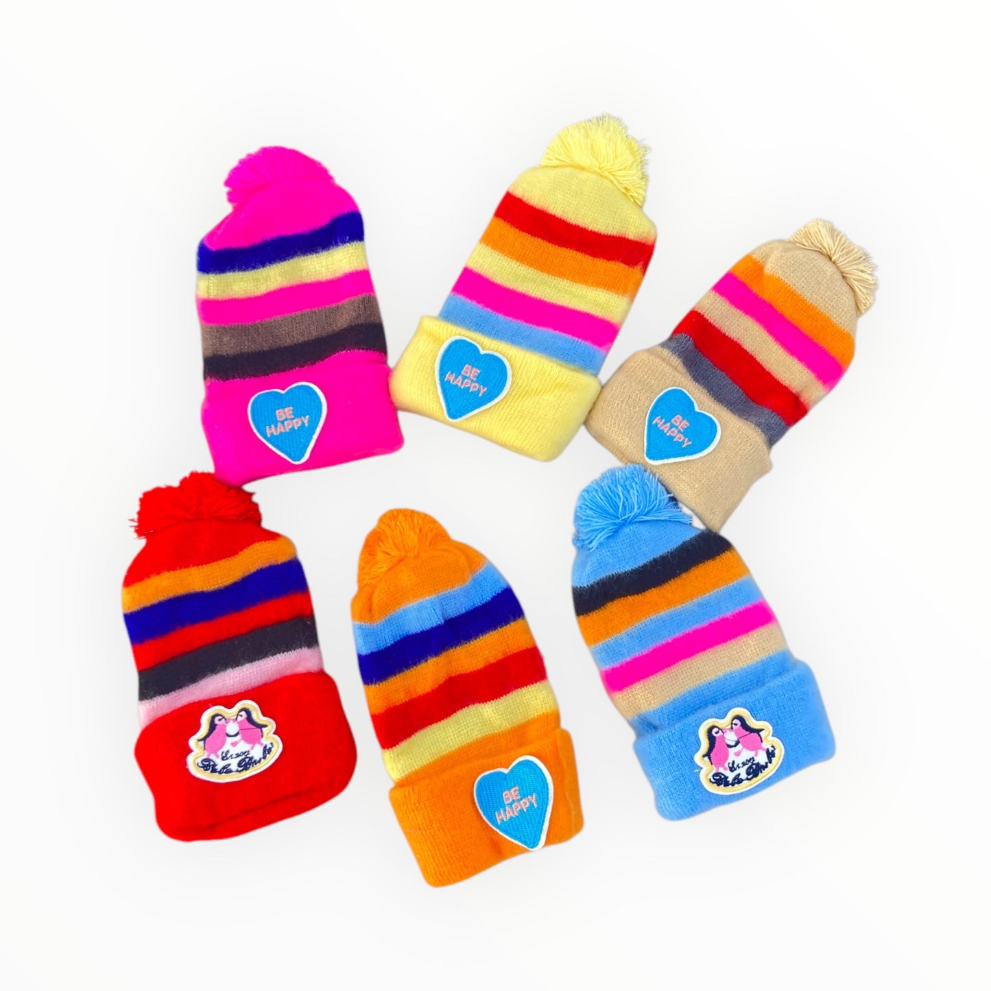 Multicolor Baby Winter Cap